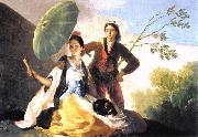 Francisco de Goya The Parasol oil